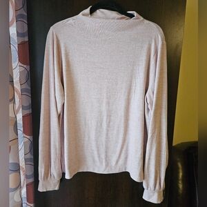 GAP Soft Light Pink Long Sleeve Top